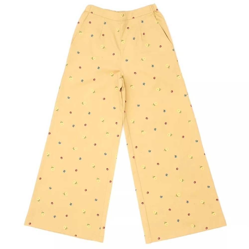 Disney Dress Shop Snow‎ White Theme Wide Leg Pants Princess Cosplay Small.C58